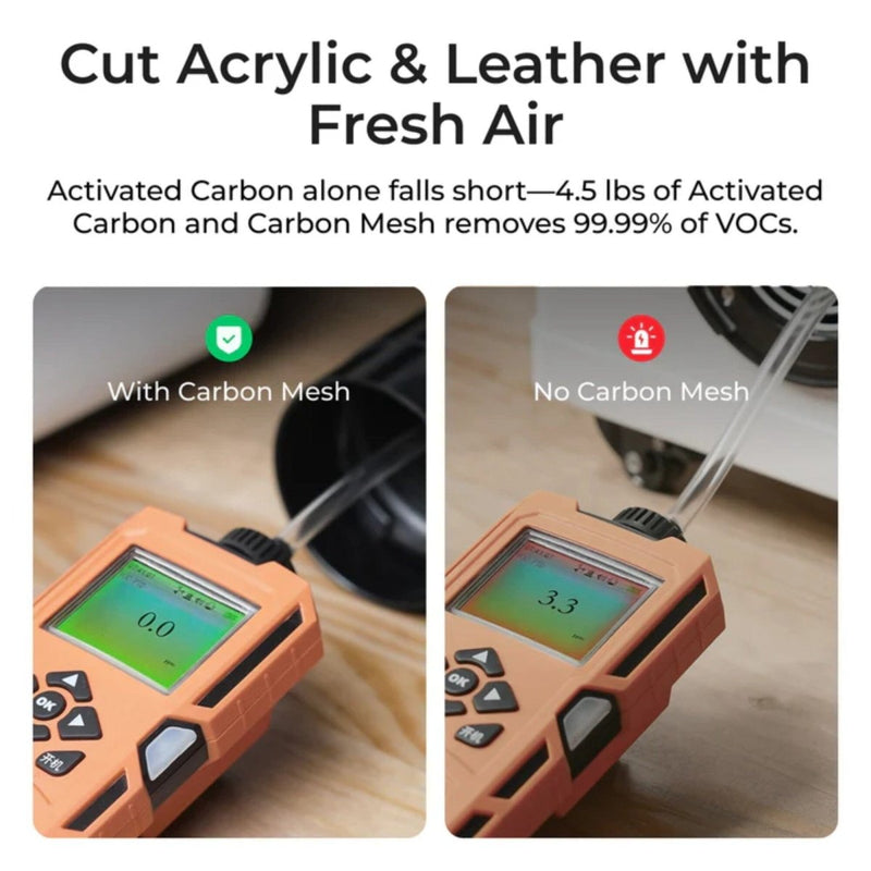 xTool SafetyPro AP2 Air Purifier with SuperCyclone System - Swing Design
