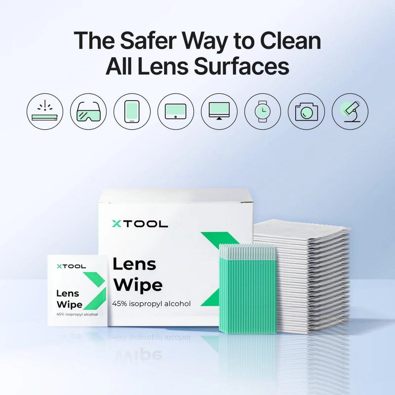 xTool Universal Laser Lens Cleaning Kit - Swing Design