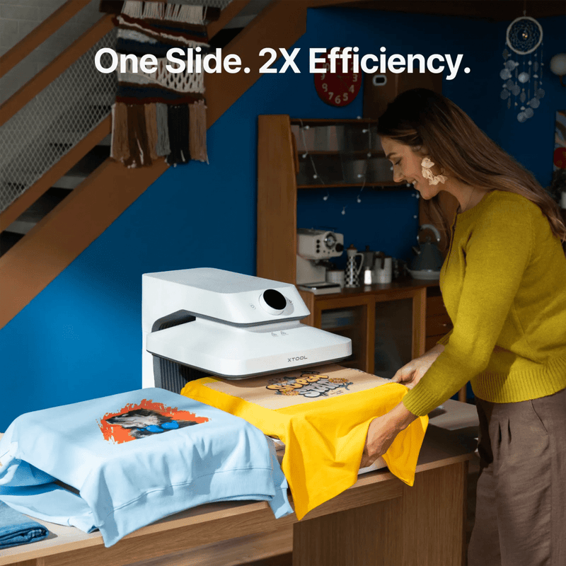 xTool WonderPress Dual Station Expansion Module Swing Design 5