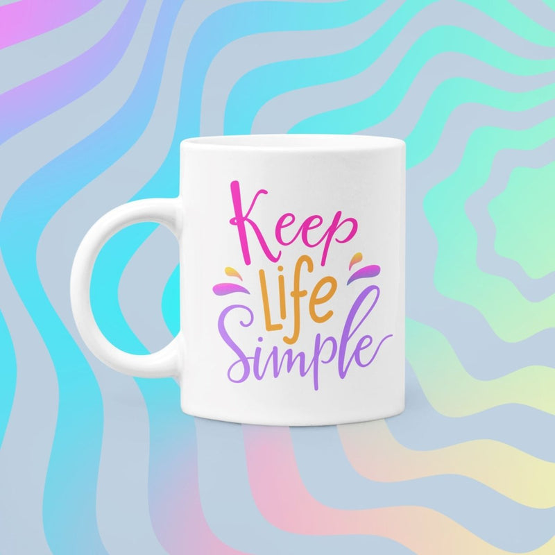 11oz ORCA AAA Ceramic White Sublimation Mug Blank - Swing Design