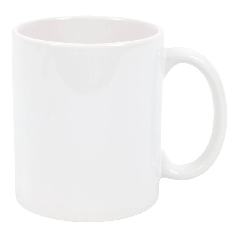 15oz ORCA AAA Ceramic White Sublimation Mug Blanks - 12 Pack Sublimation Swing Design