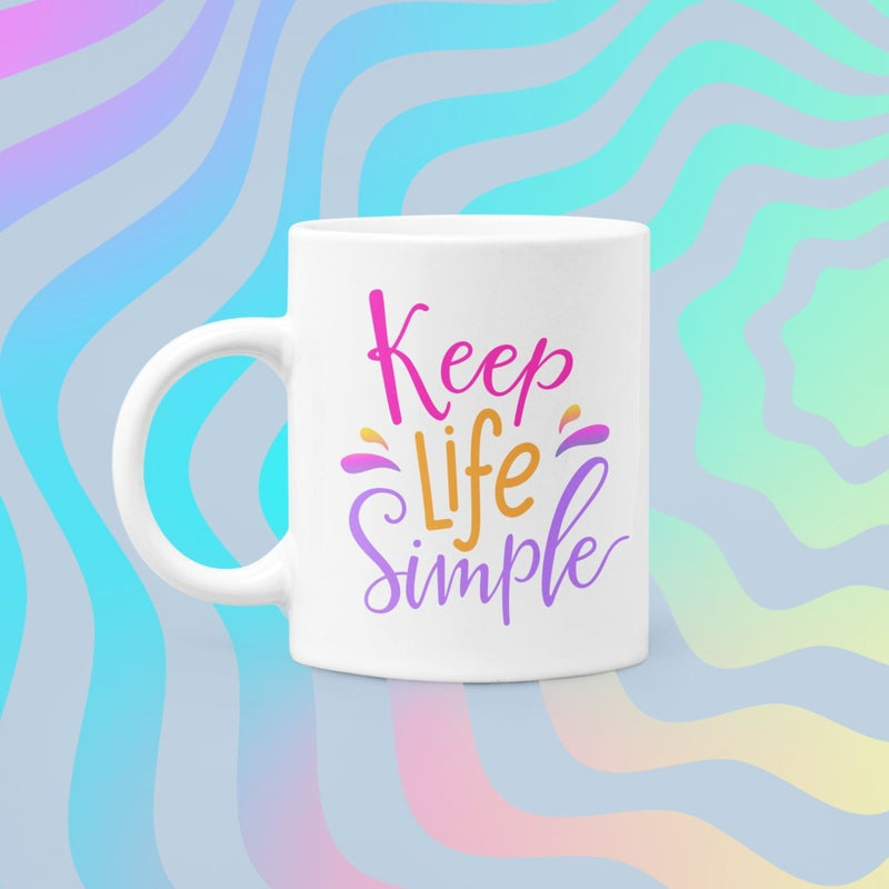 15oz ORCA AAA Ceramic White Sublimation Mug Blanks - 12 Pack - Swing Design