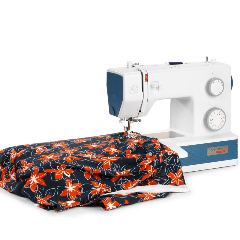 Bernette B05 Academy Sewing Machine with 100 Thread Spools & Matching Bobbins - Swing Design15