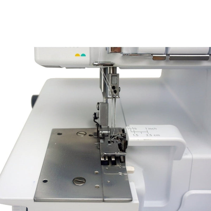 Bernette B44 FUNLOCK Overlock Serger Sewing Machine & Deluxe Thread Bundle - Swing Design