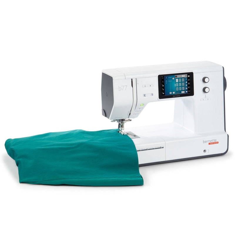 Bernette B77 Deco Sewing & Quilting Machine with 93 Spools & 200+ Accessories - Swing Design
