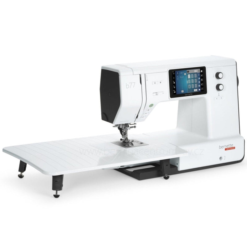 Bernette B77 Deco Sewing & Quilting Machine with 93 Spools & 200+ Accessories - Swing Design
