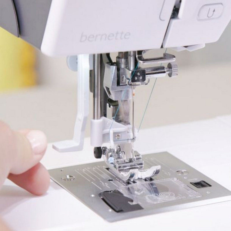 Bernette B77 Deco Sewing & Quilting Machine with 93 Spools & 200+ Accessories - Swing Design