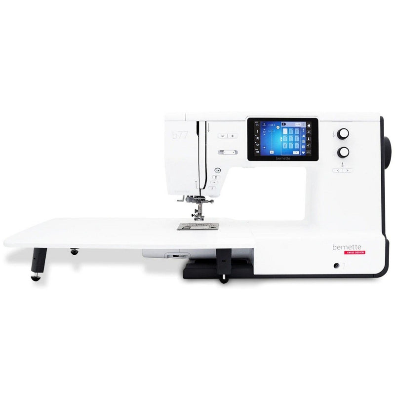Bernette B77 Deco Sewing & Quilting Machine with 93 Spools & 200+ Accessories - Swing Design
