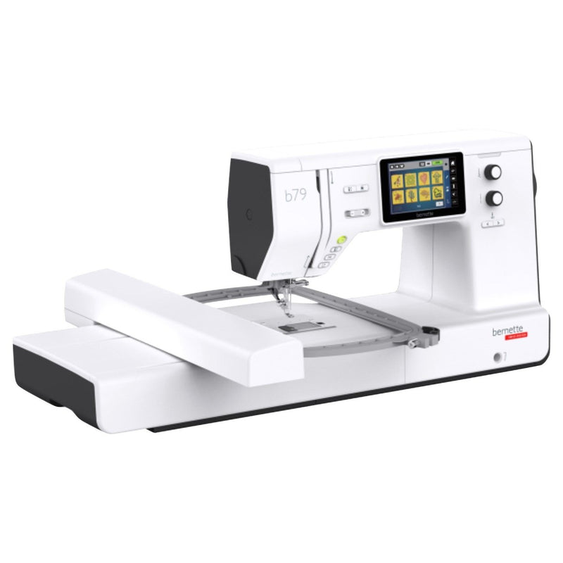 Bernette B79 Sewing & Embroidery Machine Bundle with 3 Embroidery Hoops - Swing Design