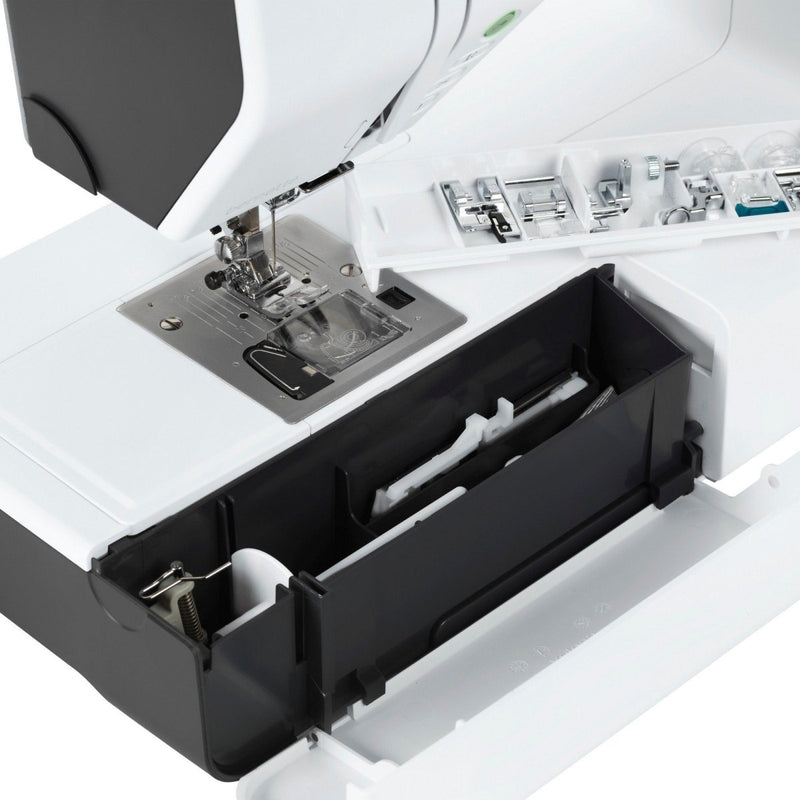 Bernette B79 Sewing & Embroidery Machine Bundle with 3 Embroidery Hoops - Swing Design