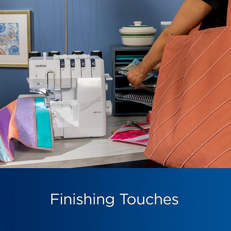 REFURBISHED Brother Air1800 Air Serger with Jet-Air Threading - Swing Design