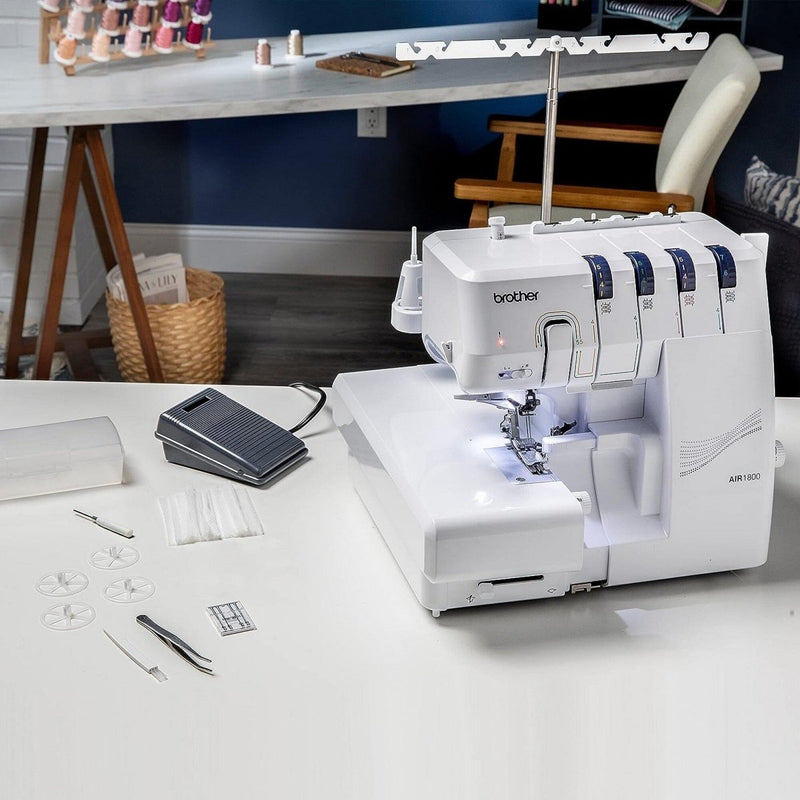 REFURBISHED Brother Air1800 Air Serger with Jet-Air Threading - Swing Design