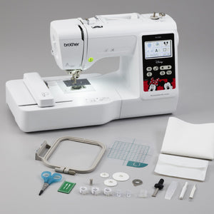 Brother PE550D Embroidery Machine Disney Edition 4" x 4" Brother Sewing Bundle Brother 