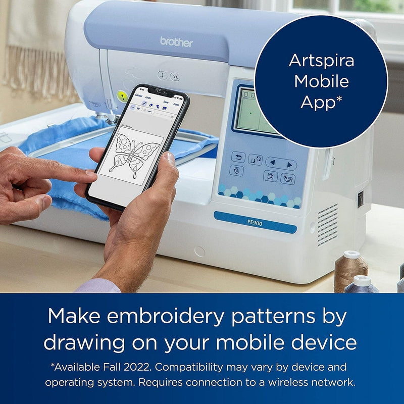 Brother PE900 5" x 7" Embroidery Machine Bundle Brother Sewing Bundle Brother