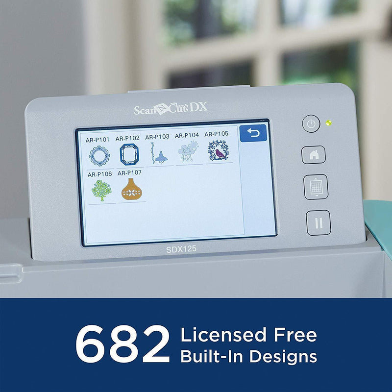 Brother ScanNCut DX125e Wireless Machine Craft Heat Press Bundle Brother ScanNCut Bundle Brother