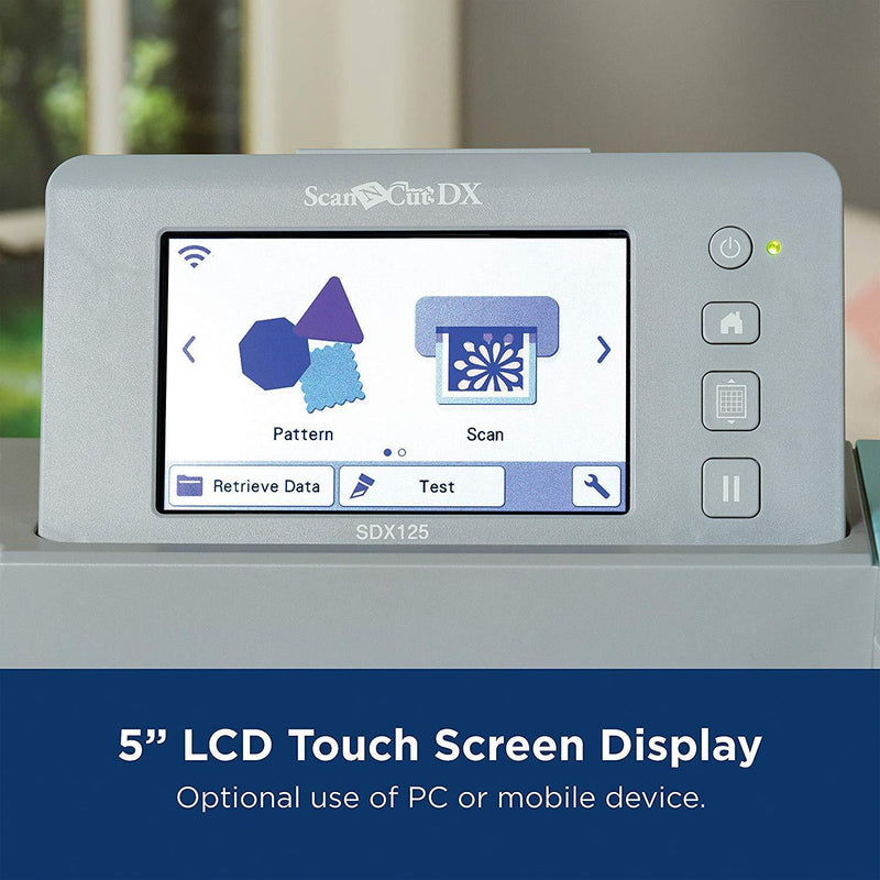 Brother ScanNCut DX125e Wireless Machine Deluxe Vinyl & HTV Bundle Brother ScanNCut Bundle Brother