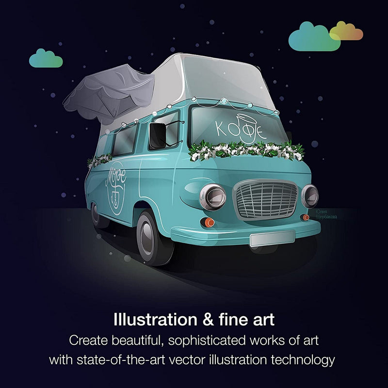 CorelDRAW 2022 Full Graphics Suite 1 Year Subscription - PC & MAC Software CorelDRAW