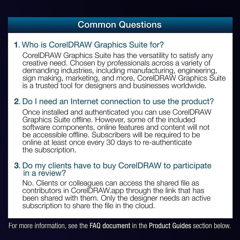 CorelDRAW 2025 Full Graphics Suite 1 Year Subscription - PC & MAC - Swing Design