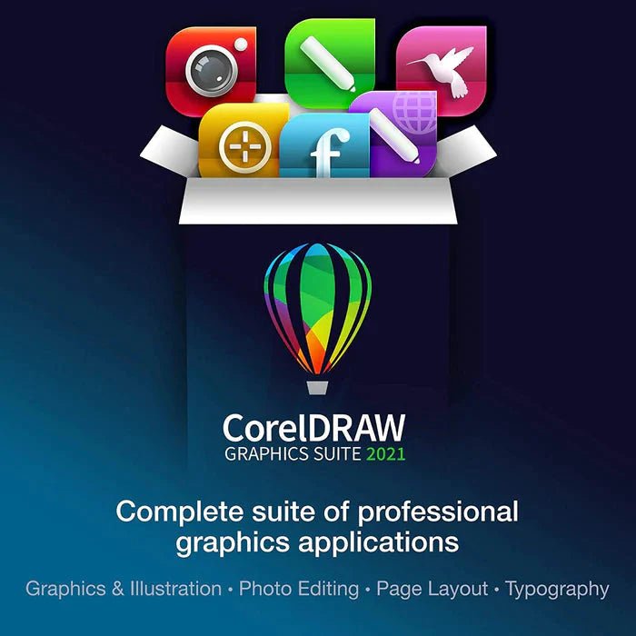 CorelDRAW Full Graphics Suite 2025 Full License Version - Instant Code for PC - Swing Design