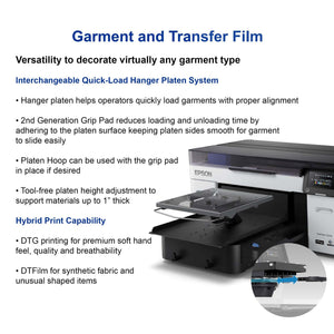 Epson F2270 DTG & DTF Combo Printer Bundle w/ Geo Knight Heat Press DTG Bundles Epson 