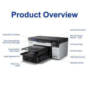 Epson F2270 DTG & DTF Combo Printer Bundle w/ Hotronix Heat Press DTG Bundles Epson 