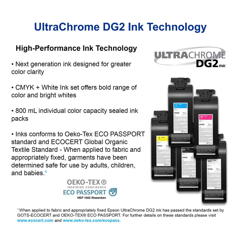 Epson F2270 DTG & DTF Combo Printer with DTF Powder & Film, Pretreatment DTG Bundles Epson