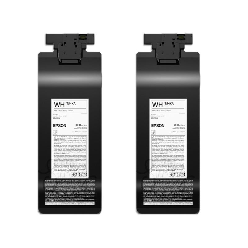 Epson F2270 DTG UltraChrome DG2 Printer Ink 2 Pack - White 800 ml DTG Accessories Epson
