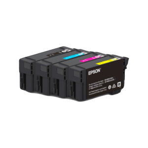 Epson SureColor 4 Pack Ink Set For Epson T2170, T3170, T5170 - High Capacity Sublimation Bundle Epson 
