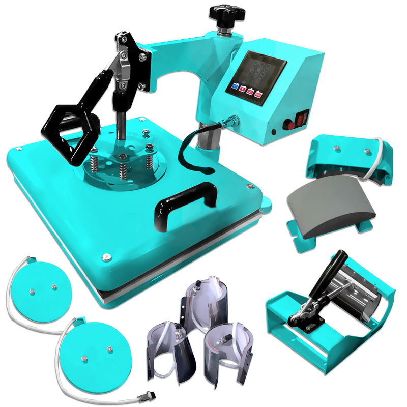 Epson SureColor F570 24" Sublimation Printer w/ 8-in-1 Heat Press Sublimation Bundle Espon