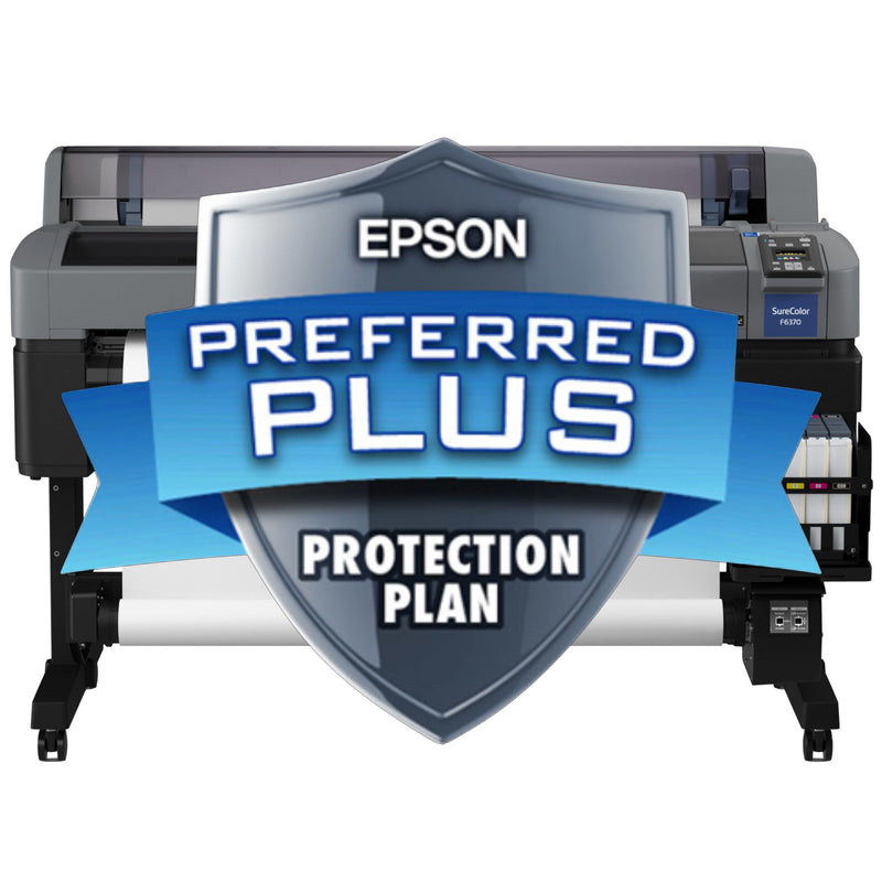 Epson SureColor F6370 Extended Service Plan - 1-4 Years Available Sublimation Bundle Epson 1 Year
