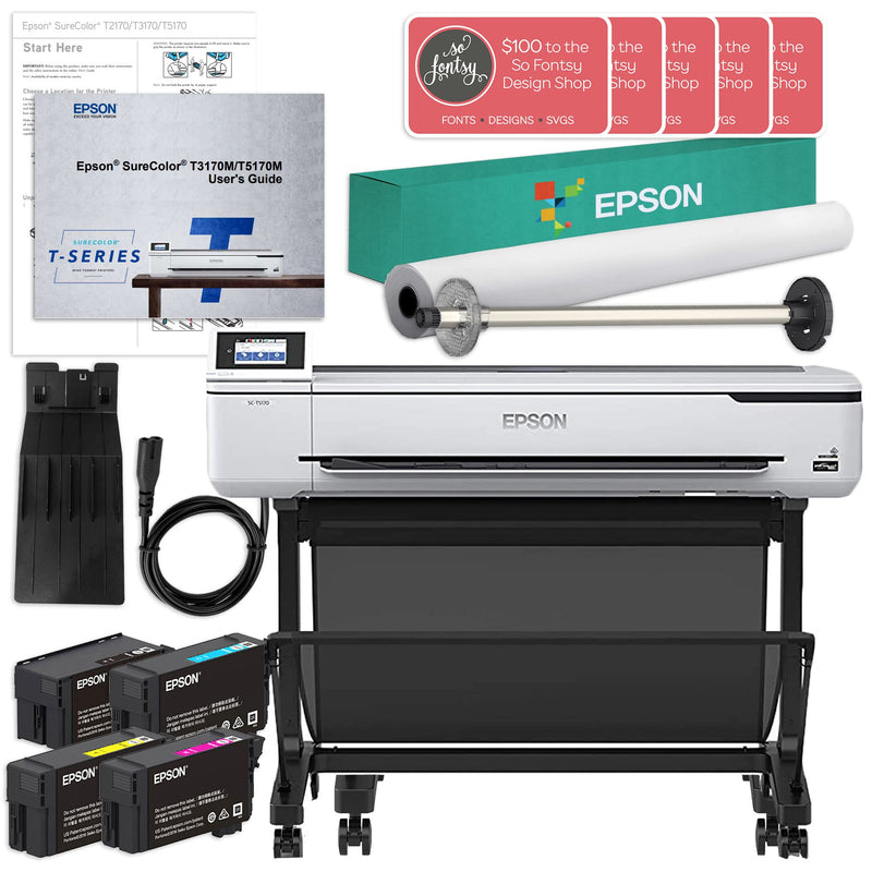 Epson SureColor T5170M Wireless Printer, Scanner & Copier - 36" Inkjet Printer Epson