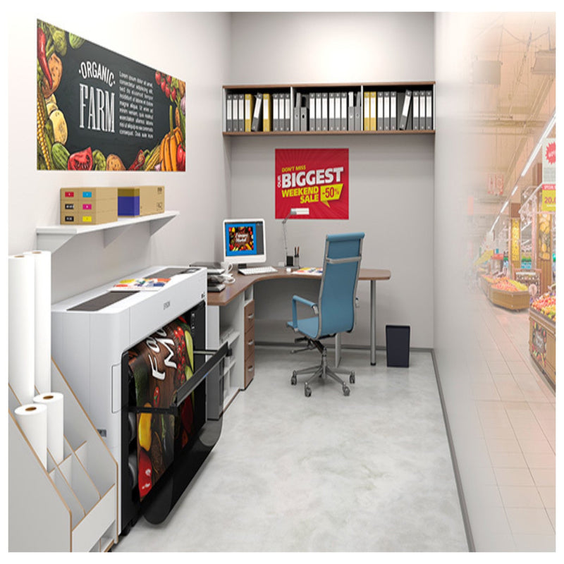 Epson SureColor T7770D Dual Roll Wireless Printer - 44" Inkjet Printer Epson