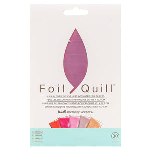 Foil Quill Foil Pack - Flamingo 4" x 6" - 30 Pack - Swing Design