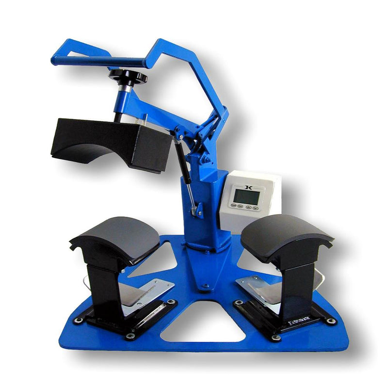 Geo Knight DK7T Digital Twin Cap Press - 4" x 7" - Swing Design