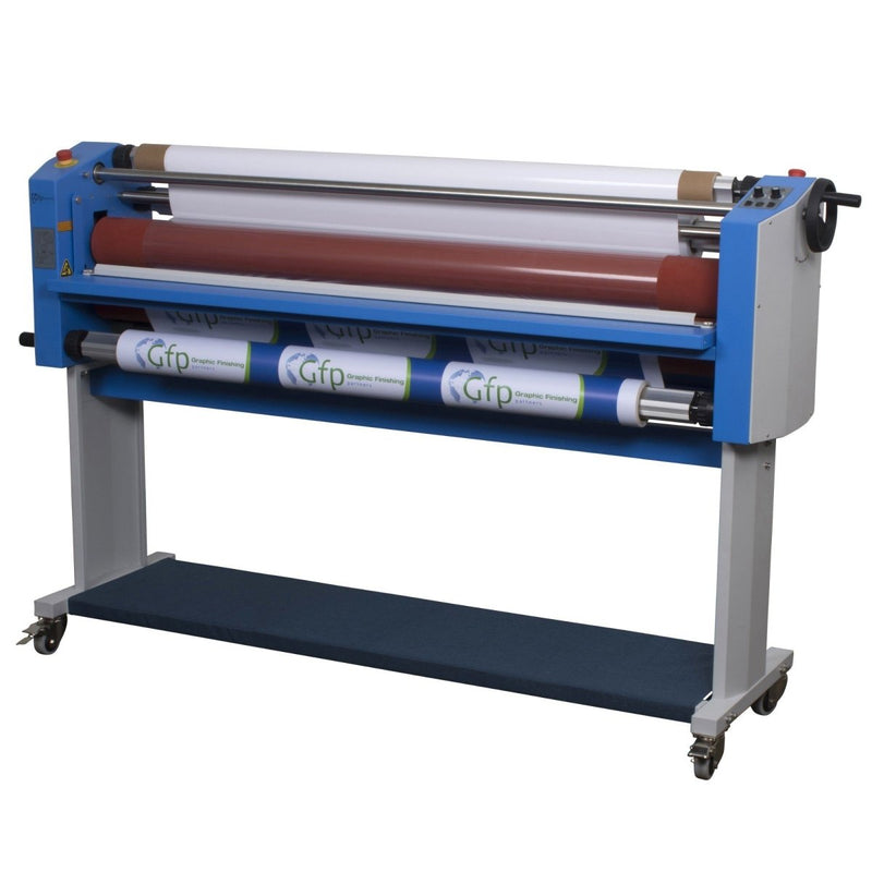 GFP 355-TH Top Heat Wide Format Roll Laminator with Stand - 55" - Swing Design4