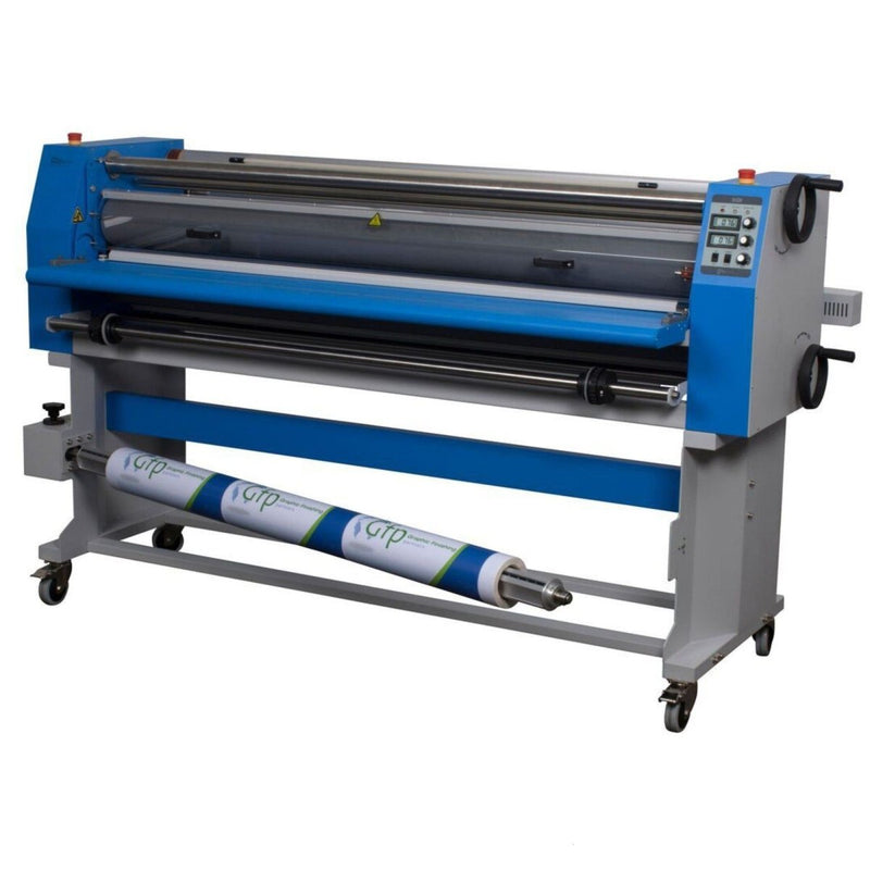 GFP 865DH-4R Professional Dual Heat Wide Format Laminator with Stand - 65" - Swing Design2