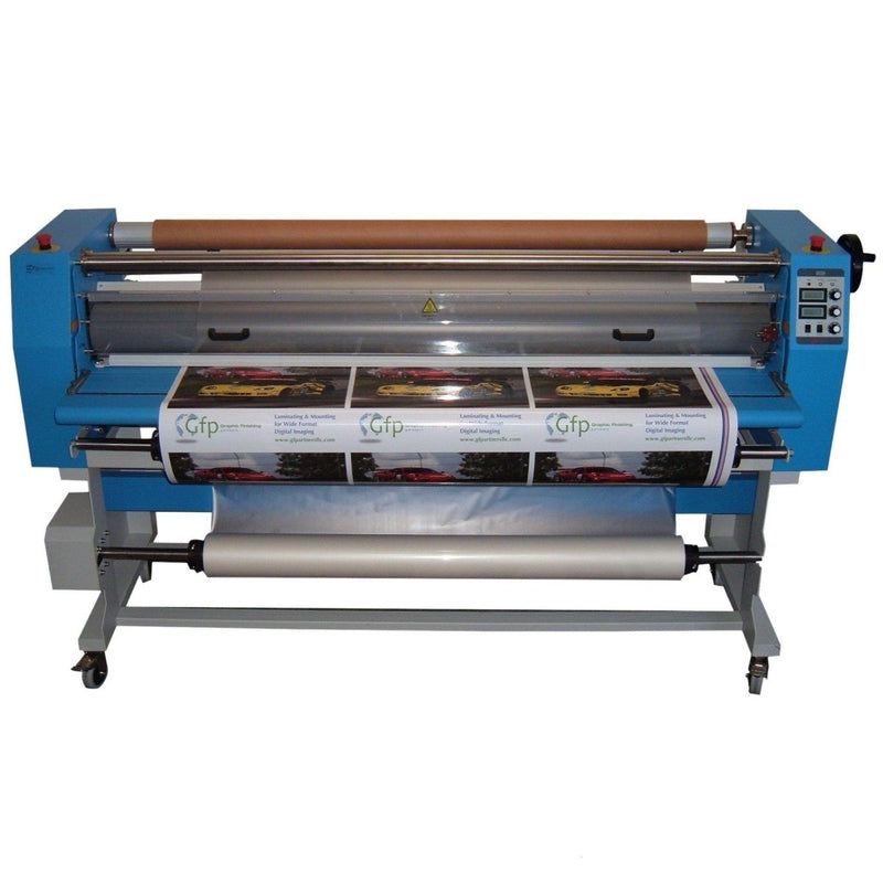 GFP 865DH-4R Professional Dual Heat Wide Format Laminator with Stand - 65" - Swing Design3