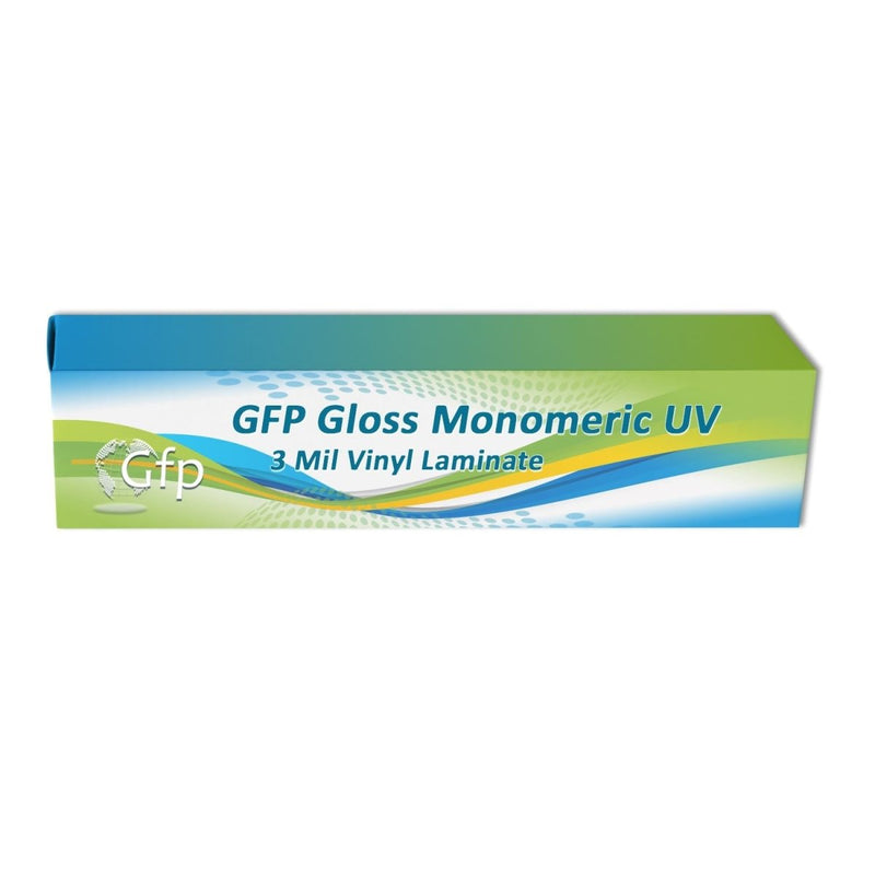 GFP Gloss Monomeric UV 3 Mil Vinyl Laminate - 54" x 150 FT - Swing Design