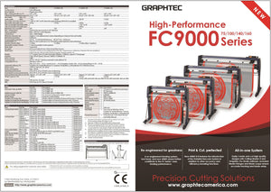 Graphtec FC9000-140 54 Inch Vinyl Cutter w/ BONUS Software & 3 Year Warranty - Swing Design
