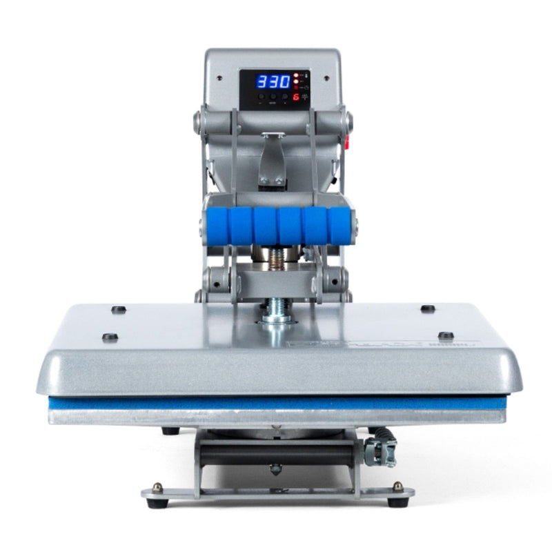 Hotronix Automatic Clam Heat Press - 16″ x 20″ with $100 in DTF Custom Transfers - Swing Design