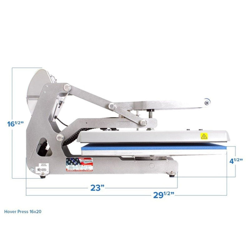Hotronix Hover Heat Press 16" x 20" Swing Design 6