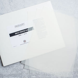 Ikonart Inkjet Printer Film 8.5" x 11" - 100 Sheets Silhouette Ikonart 