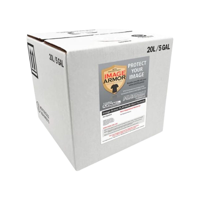 Image Armor Liquid Pretreat for DTG Platinum Formula - 5 Gallons - Swing Design1
