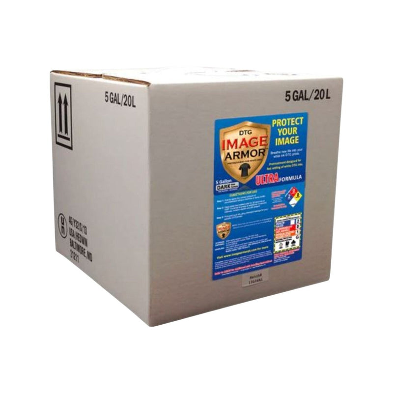 Image Armor Liquid Pretreat for DTG Ultra Shirt Formula - 5 Gallons - Swing Design1