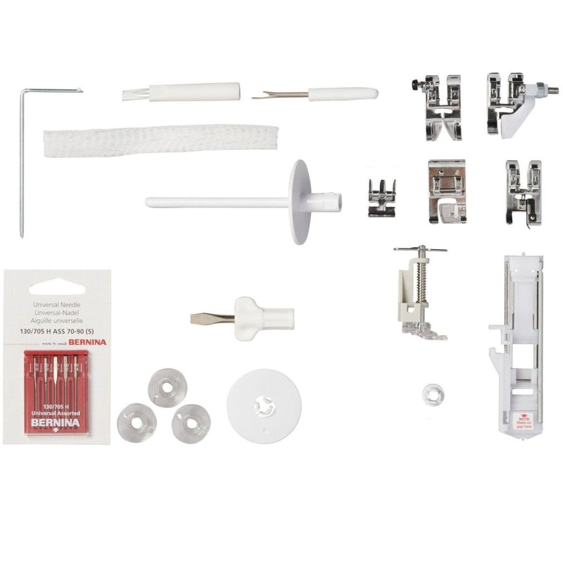 REFURBISHED Bernette B77 Deco Sewing & Quilting Machine Bundle - Swing Design3