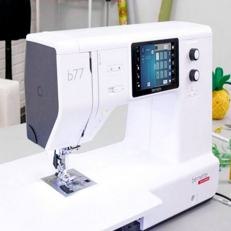 REFURBISHED Bernette B77 Deco Sewing & Quilting Machine Bundle - Swing Design10