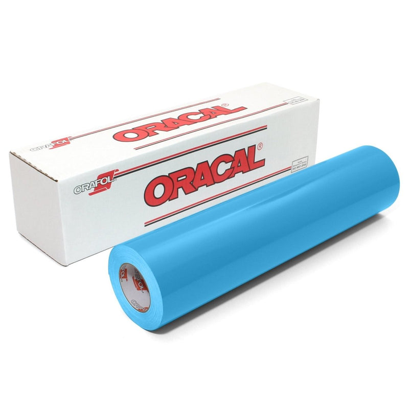 Oracal 651 Glossy 12" x 150 ft Vinyl Rolls - 61 ColorsAzure Blue - Swing Design43