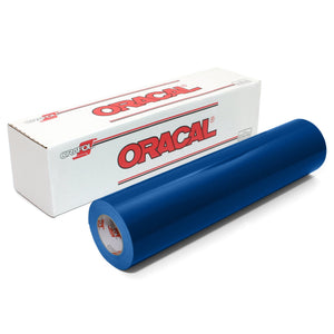 Oracal 651 Glossy 24" x 150 ft Vinyl Rolls - 61 Colors Oracal Vinyl Oracal Blue 