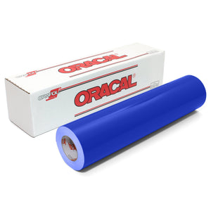 Oracal 651 Glossy 24" x 150 ft Vinyl Rolls - 61 Colors Oracal Vinyl Oracal Brilliant Blue 