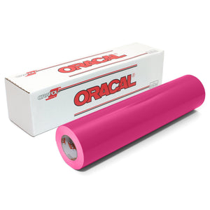 Oracal 651 Glossy Vinyl 24" x 150 FT Roll - Pink Oracal Vinyl Oracal 